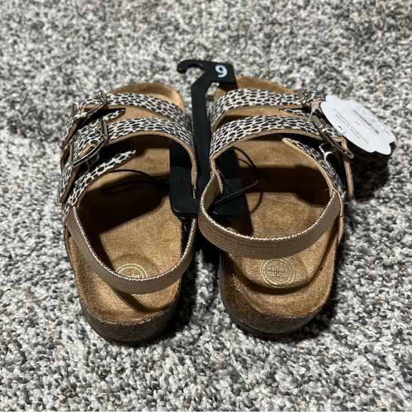 Wonder Nation Toddler Girl Animal Print Sandals 9 NWT - Picture 4 of 6